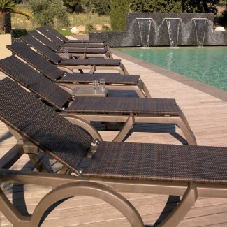 Commercial Hospitality Poolside Furniture Chaise Lounges and Pool Furniture